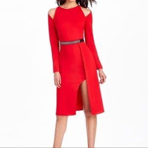 Halston Heritage Asymmetrical Dress